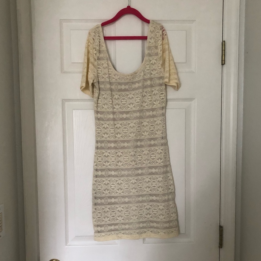 A&F Lacey bodycon dress